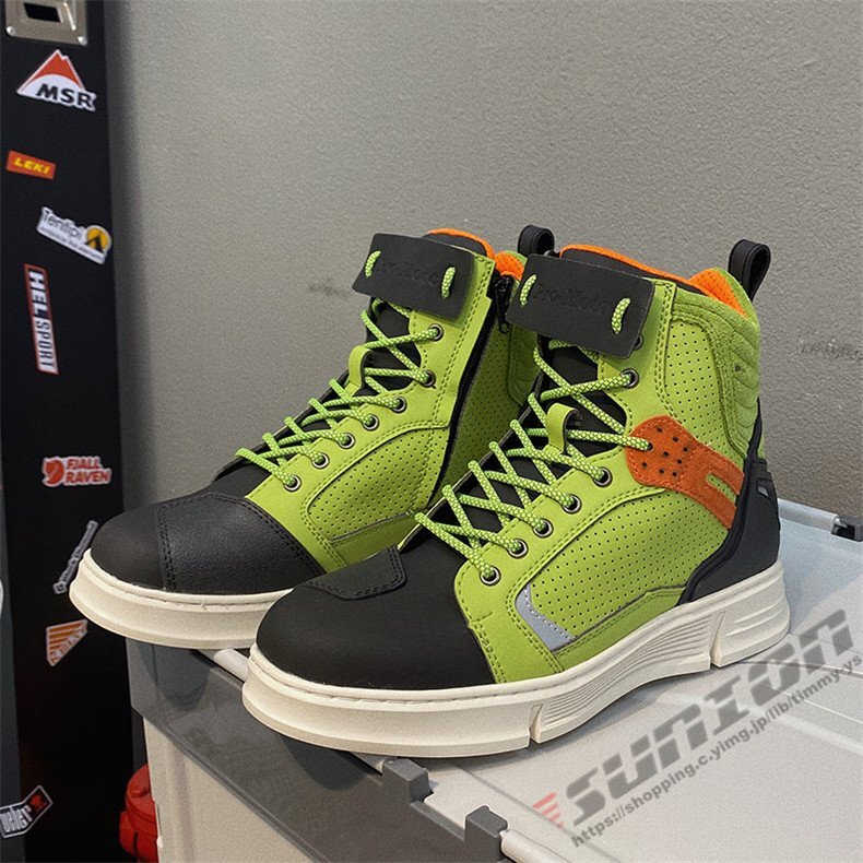  гоночная обувь мужской для мотоцикла обувь touring lai DIN ботинки lai DIN g средний мотоцикл Short защищающий от холода ударопрочный структура 