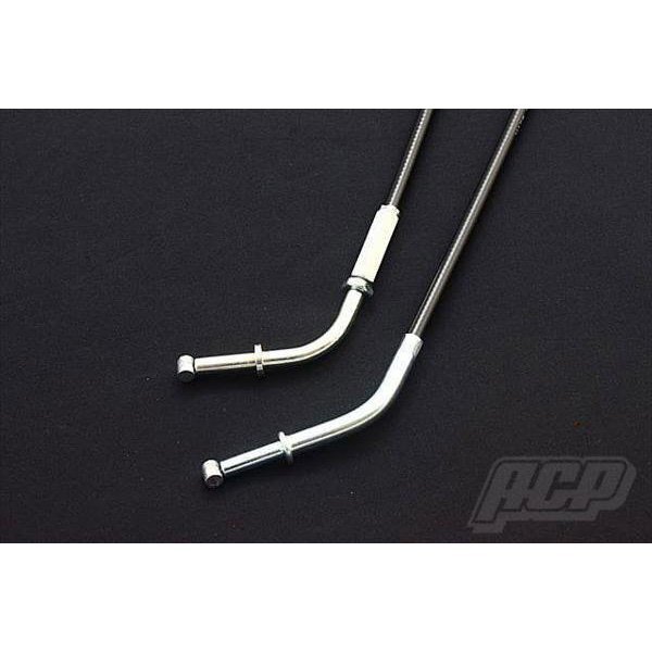 ゼファー400 アクセル ワイヤー STD 新品 ブラック_画像2