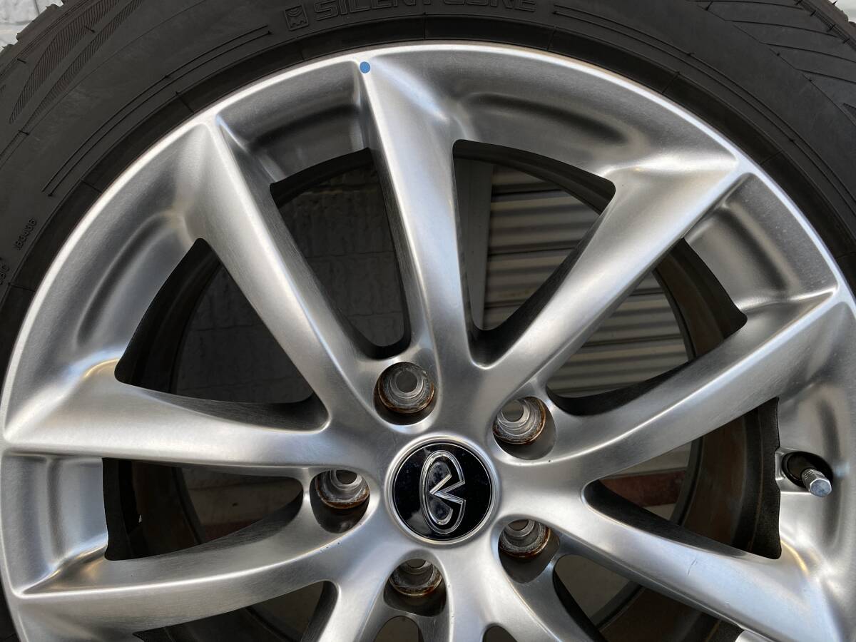 V36　スカイライン　純正ホイール　ダンロップ　LE MANS V　225/55　2510-3339_画像5