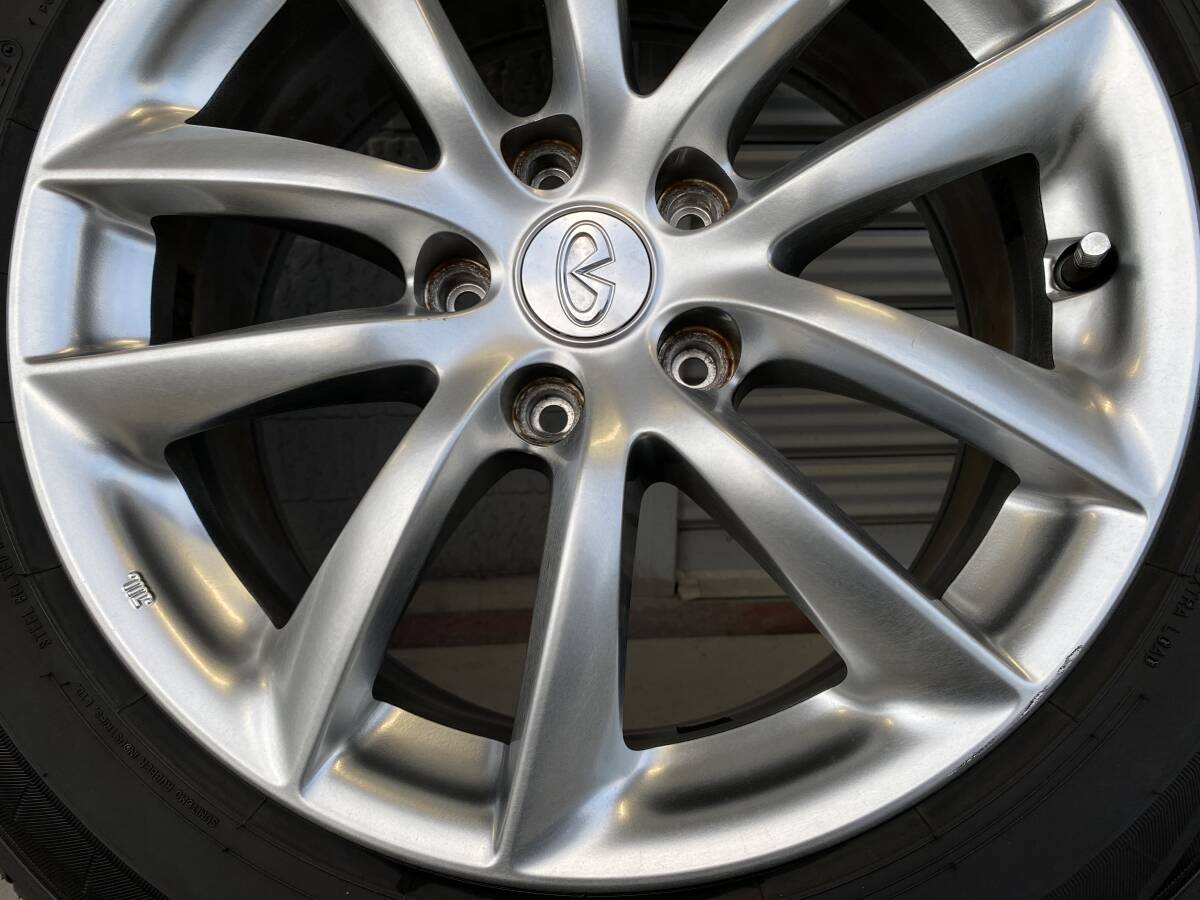 V36　スカイライン　純正ホイール　ダンロップ　LE MANS V　225/55　2510-3339_画像6