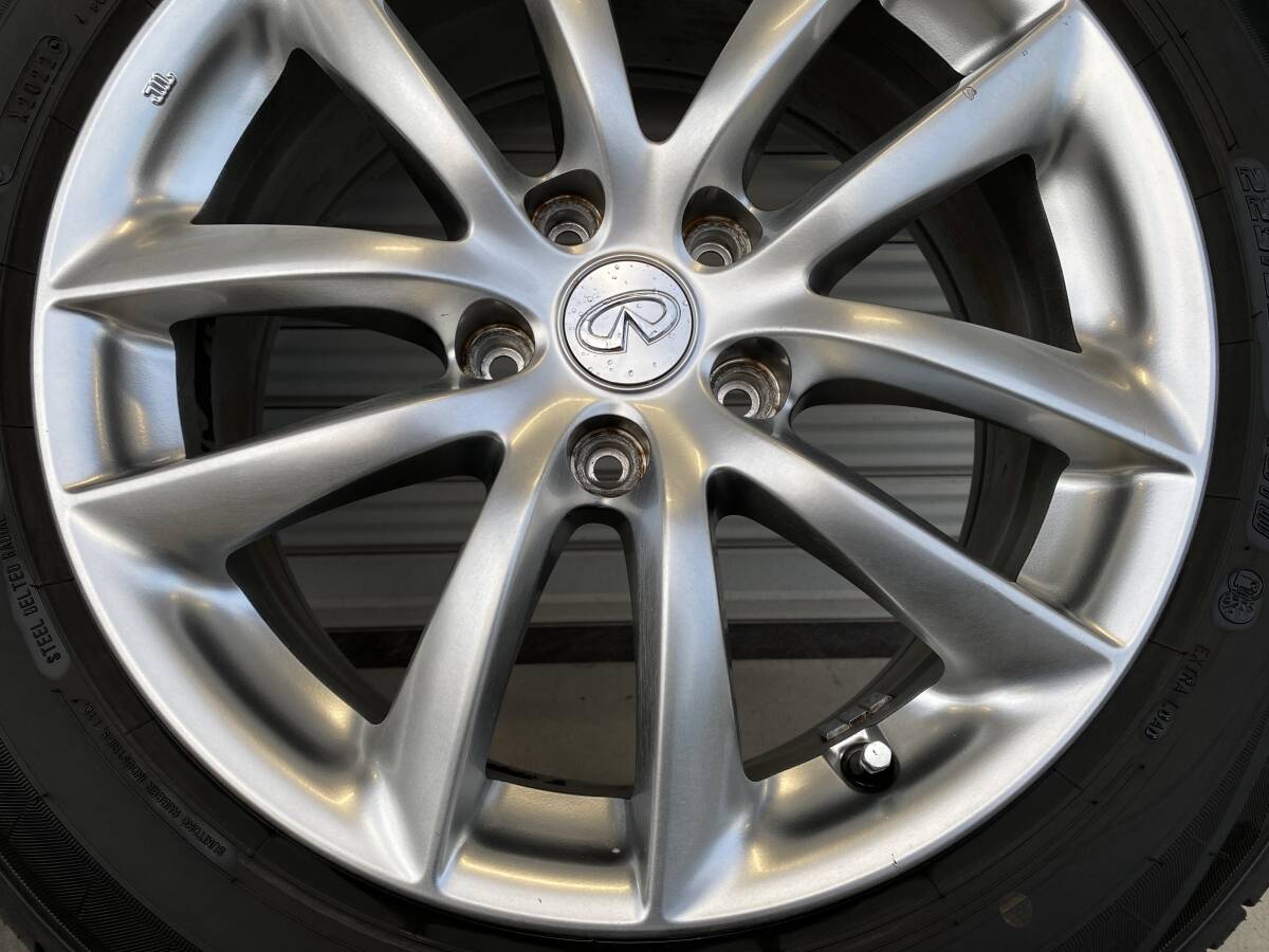 V36　スカイライン　純正ホイール　ダンロップ　LE MANS V　225/55　2510-3339_画像8