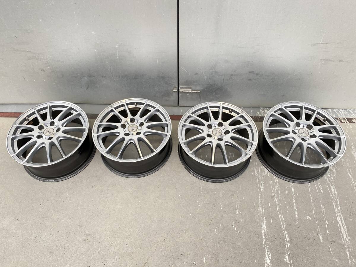 WORK　ワーク PROMISING プロミッシング　アルミホイール　PCD114.3　＋48　7J　17インチ　ハブ約72ミリ　2510-3340_画像1