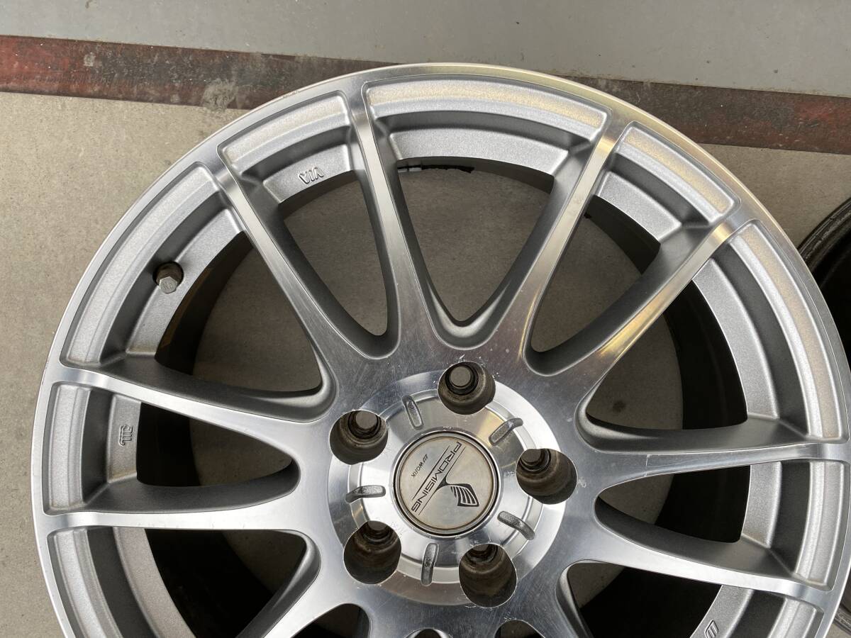 WORK　ワーク PROMISING プロミッシング　アルミホイール　PCD114.3　＋48　7J　17インチ　ハブ約72ミリ　2510-3340_画像2