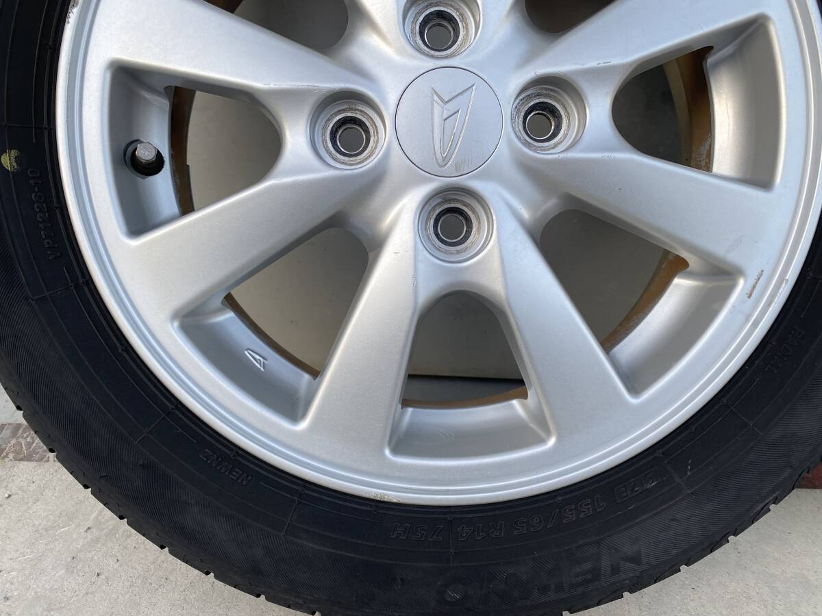 L375S　タント　純正ホイール　ブリジストン　NEWNO　2023年製造　2511-3367_画像3