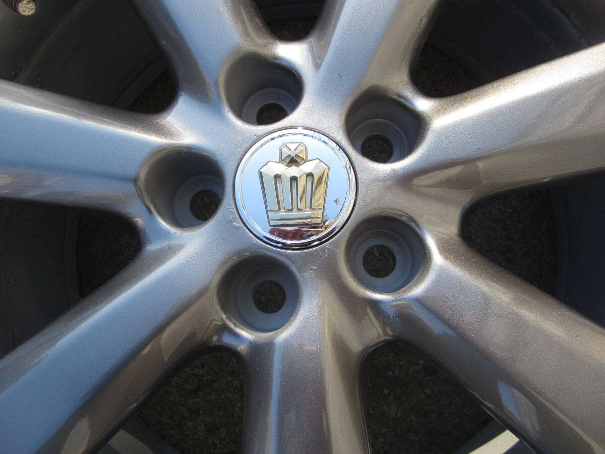 クラウン純正 8JX18 +50 5H PCD114.3 再塗装品・中古4本セットです_画像7