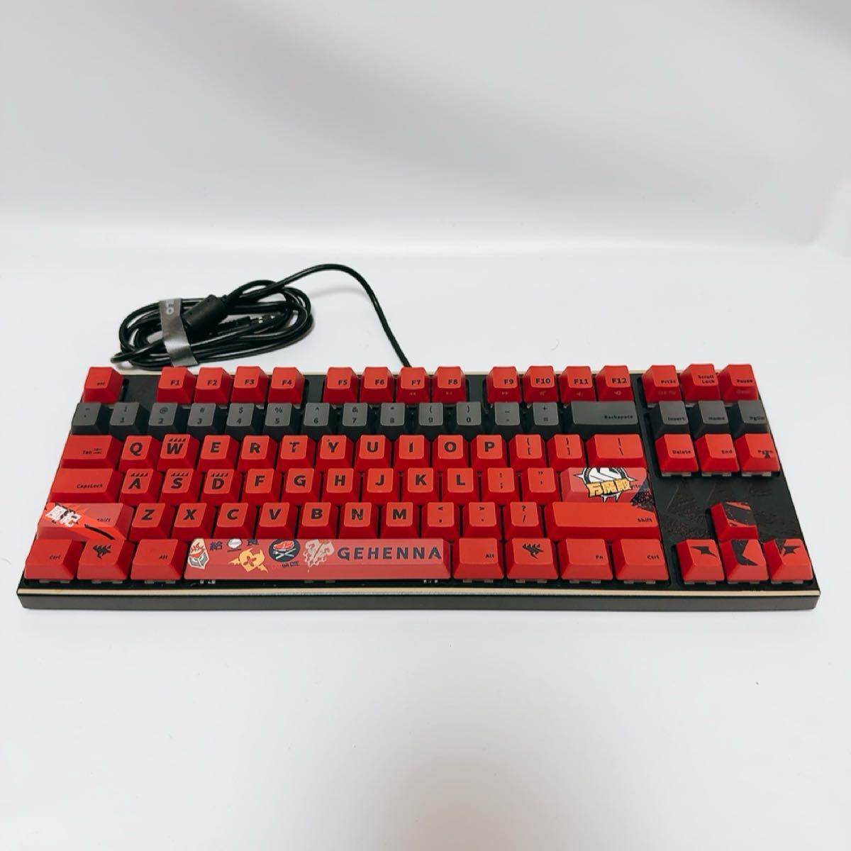 ふもコレxブルーアーカイブ　ゲヘナ学園　キーボード　桜軸　日本語配列_画像1