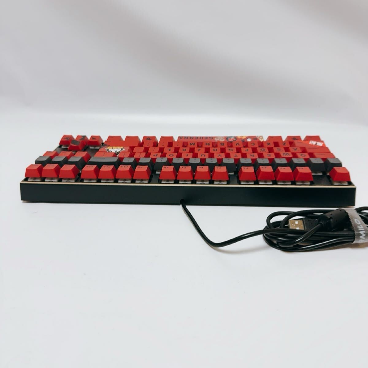 ふもコレxブルーアーカイブ　ゲヘナ学園　キーボード　桜軸　日本語配列_画像5