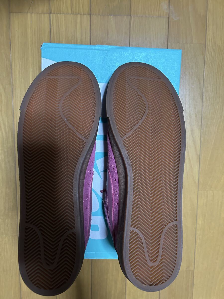 SUPREME × SB BLAZER LOW GT QS DESERT BLOOM 716890-669 9.5 27.5㎝ ピンク 美品_画像4