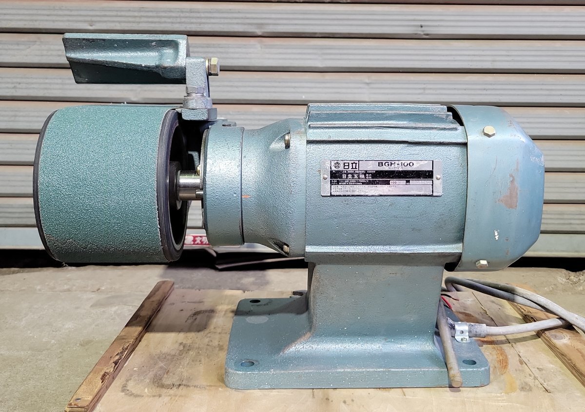 * Hitachi Koki * ленточно-шлифовальный станок *BGH-100* трехфазный 200V* оплата доставки при получении *