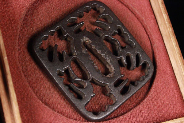 [. приятный ] мясо толщина ... гарда меча!! меч принадлежности доспехи!! дерево коробка 111751