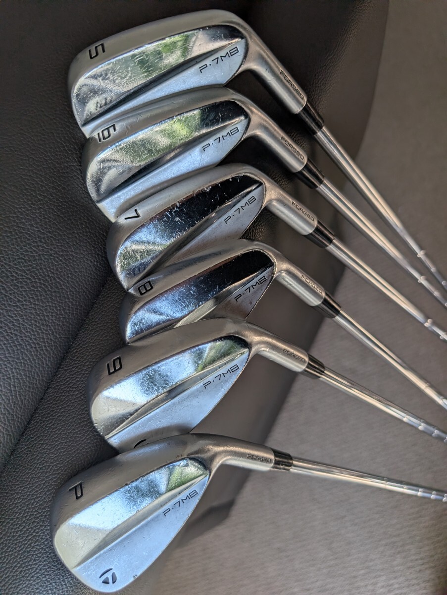 テーラーメイド P7MB 6本 S200 アイアンセット_画像1