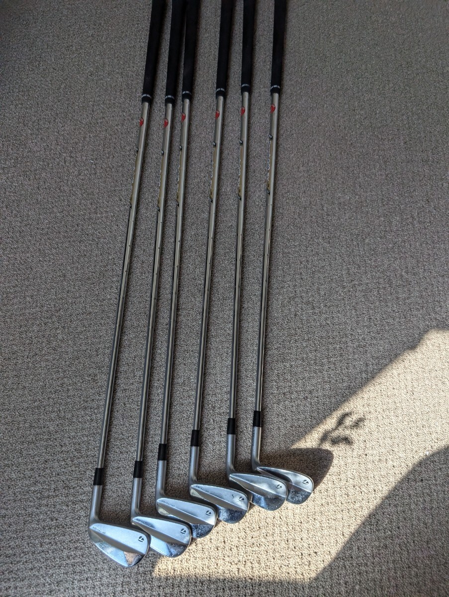 テーラーメイド P7MB 6本 S200 アイアンセット_画像2