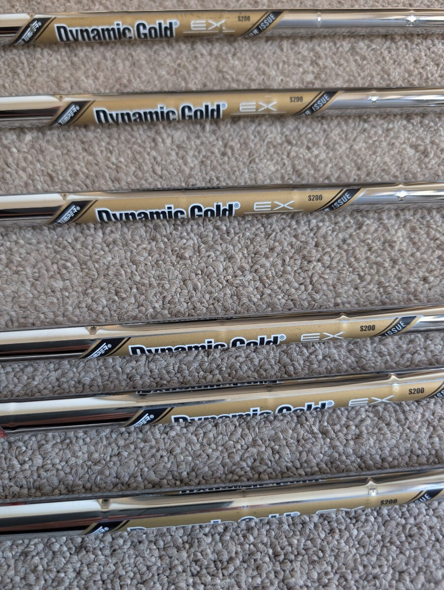 テーラーメイド P7MB 6本 S200 アイアンセット_画像5