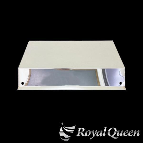 訳あり格安B品★【送料無料】ブルーテックキャンター バッテリーカバー 鏡面 ステンレス トラック デコトラ 【RQBC5F-B2】_画像3