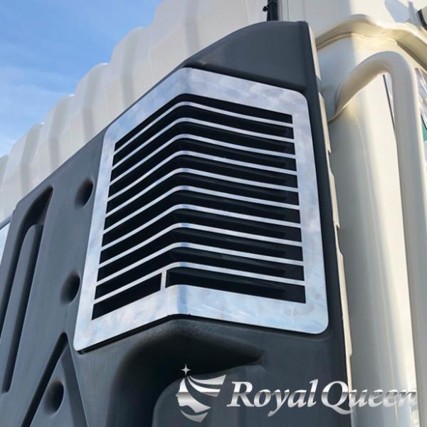 期間限定!20%オフセール♪いすゞ ファイブスターギガ エアクリーナーダクトパネル ウロコ柄【RQAP4I】_画像4