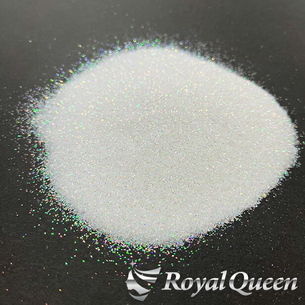 ラメ フレーク パールホワイト 0.3mm 100g F21A_画像1