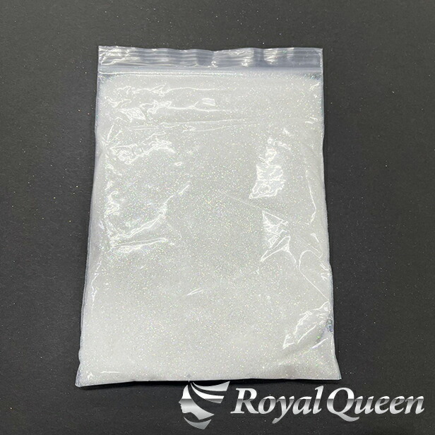 ラメ フレーク パールホワイト 0.3mm 100g F21A_画像3