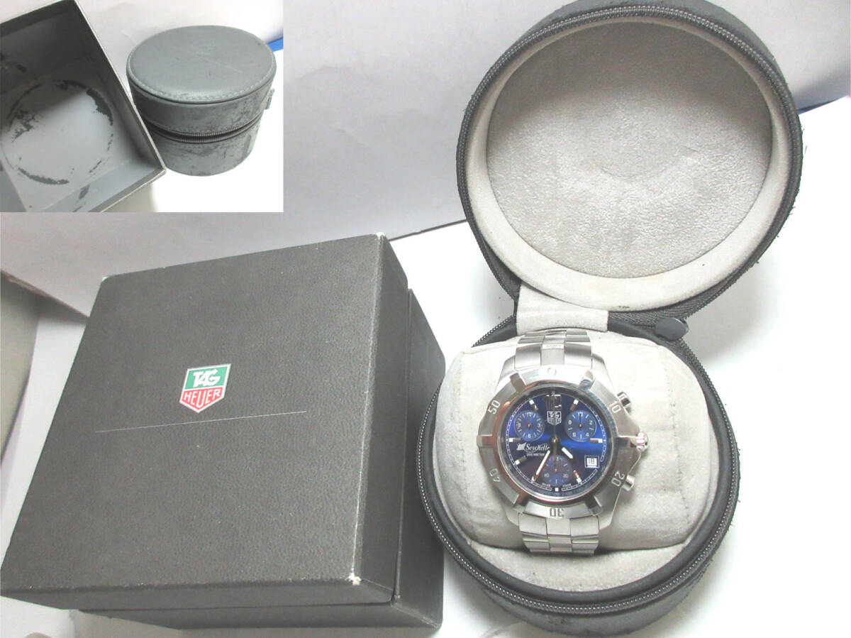 タグホイヤー 限定3000本 エクスクルーシブ クロノ CN111D セイシェル 箱付_画像6