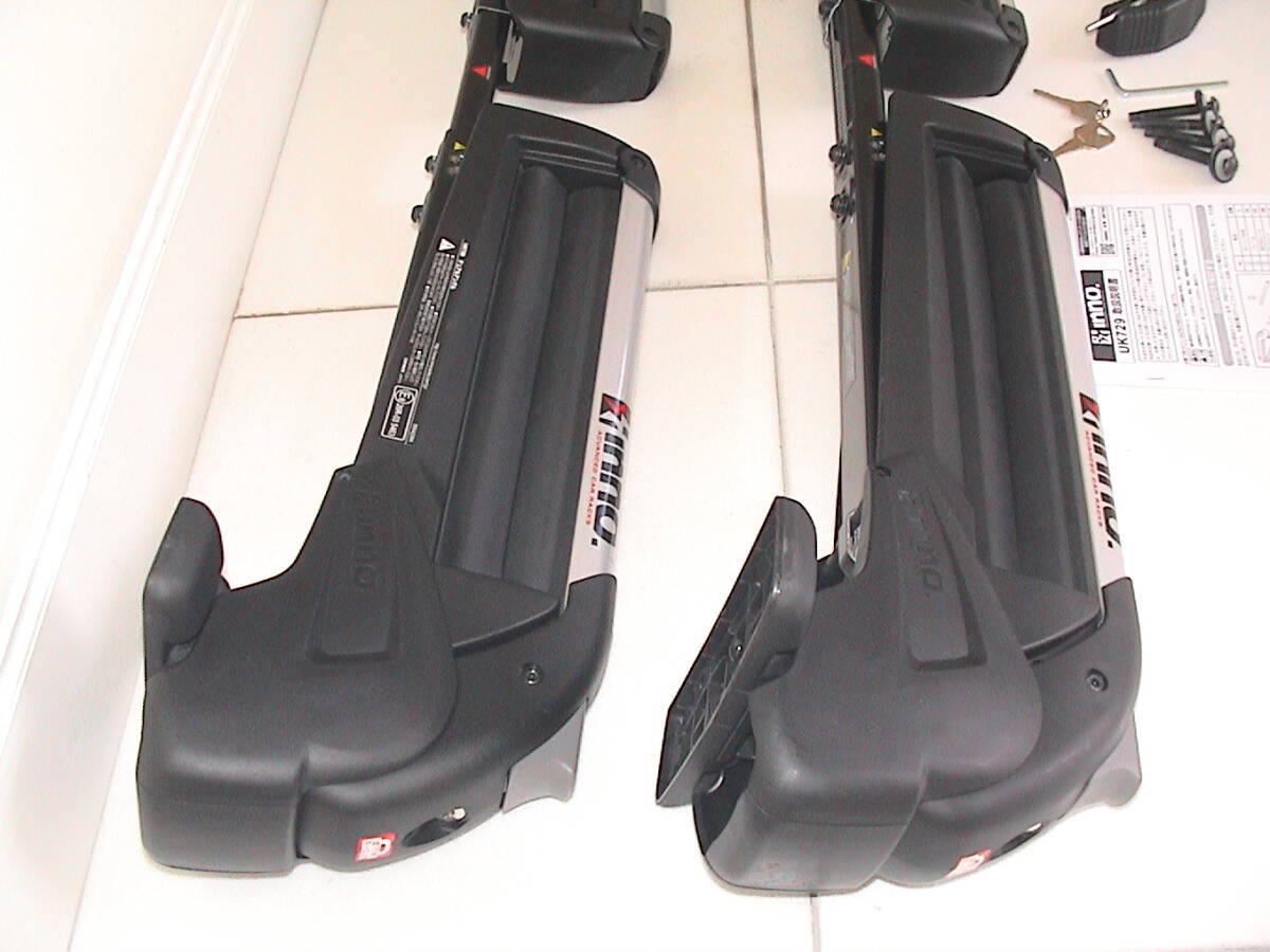 334[ хорошая вещь ]INNO* двойной угол UK729* наклонный в машине / с ключом /USED