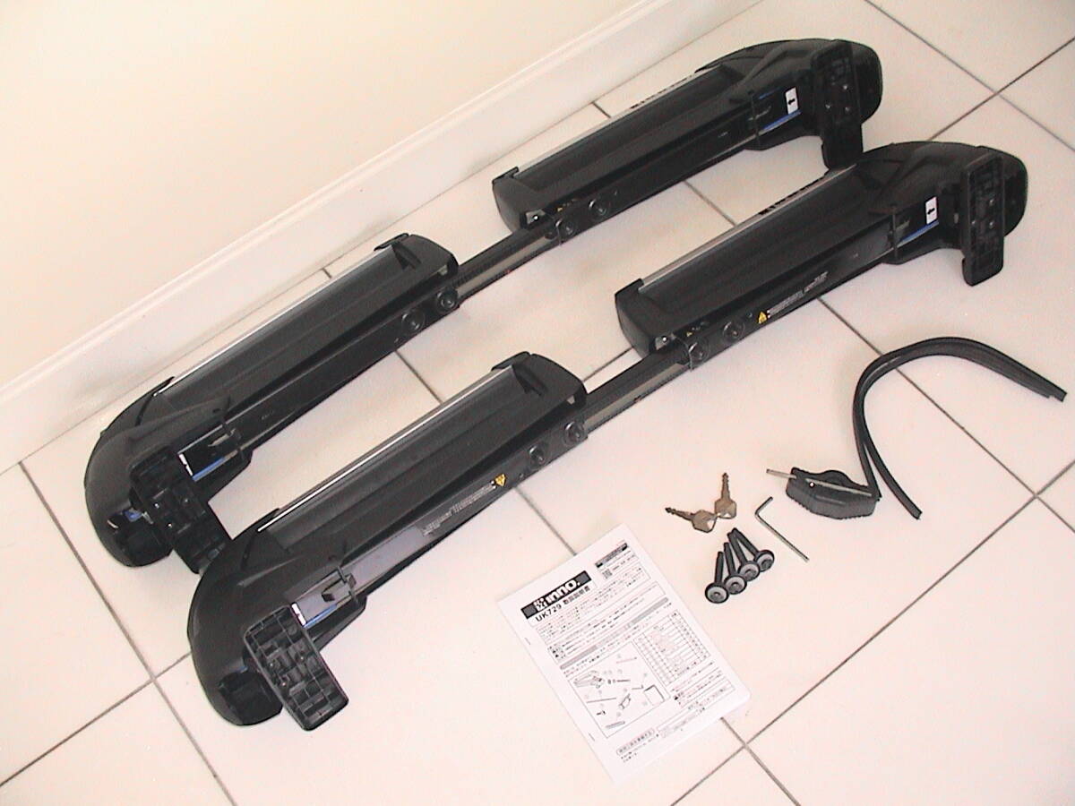 334[ хорошая вещь ]INNO* двойной угол UK729* наклонный в машине / с ключом /USED