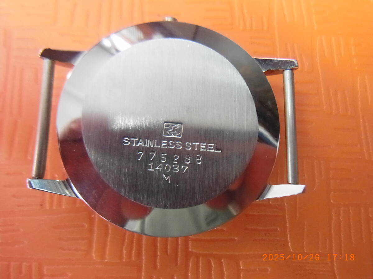 C007】未使用 セイコーマーベル19石用 風防付きケース 1958年製_画像2