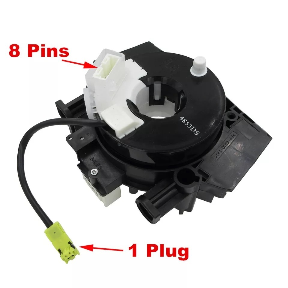 送料無料【新品・3ヶ月保証】日産用スパイラルケーブル【B5567-CM60A】マーチ K12/AK12/BNK12/YK12/AK12、バネット M20NV200 _画像6