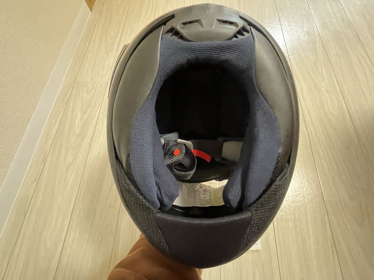 未使用 アライヘルメット RX-7X NAKAGAMI GP2 57-58㎝ Mサイズ　keeperヘルメットコーティング施工済み_画像8