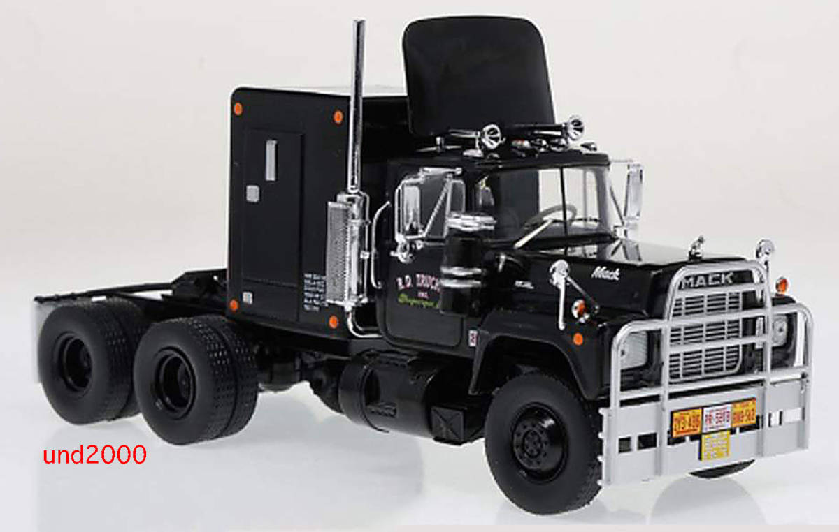 Ixo 1/43 1966 マック Rシリーズ リアキャビン MACK R-Series コンボイ Convoy ラバーダック Rubber Duck イクソ サムペキンパー TR100_画像6