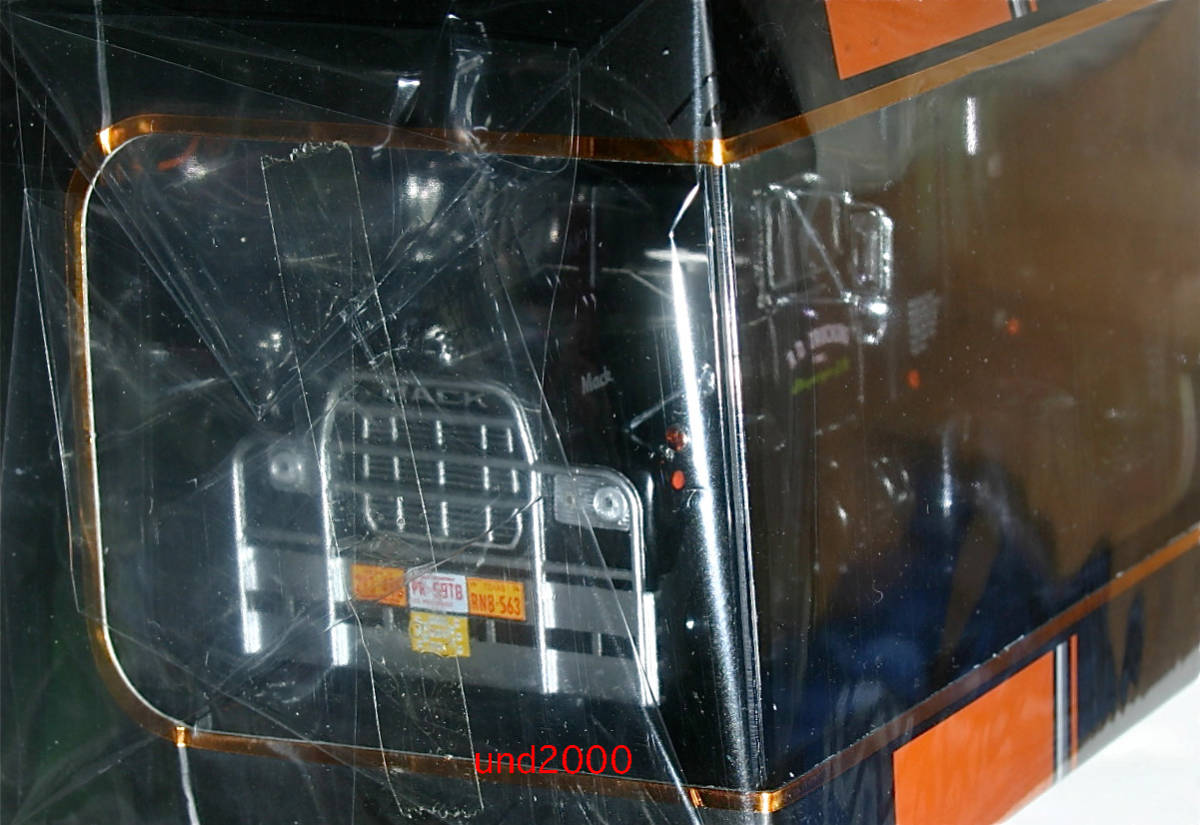 Ixo 1/43 1966 マック Rシリーズ リアキャビン MACK R-Series コンボイ Convoy ラバーダック Rubber Duck イクソ サムペキンパー TR100_画像4