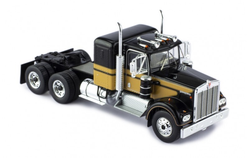 Ixo 1/43 1976 ケンワース W900 ブラック トランザム7000 Kenworth イクソ Smokey And The Bandit TR144 バートレイノルズ_画像3