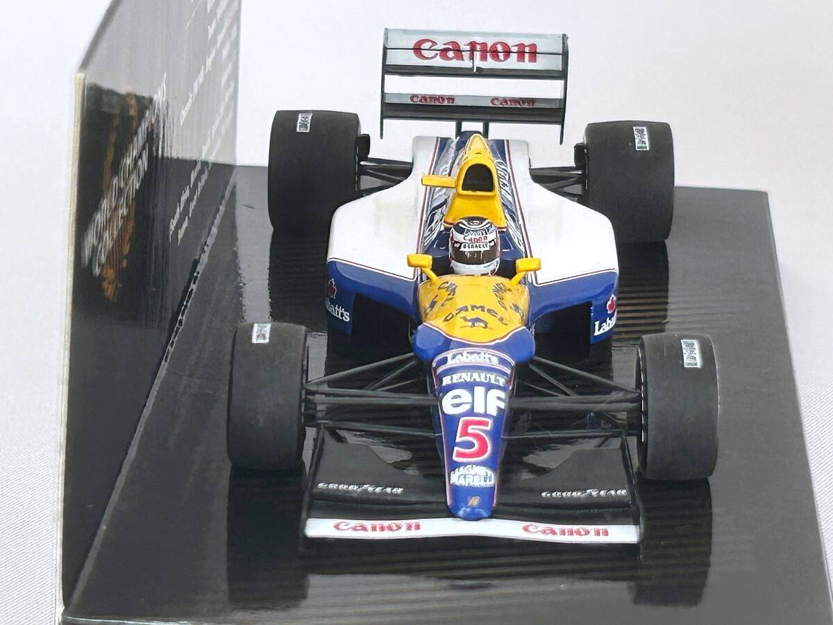 1/43 ウイリアムズ ルノー FW14B N.マンセル キャメル仕様_画像4