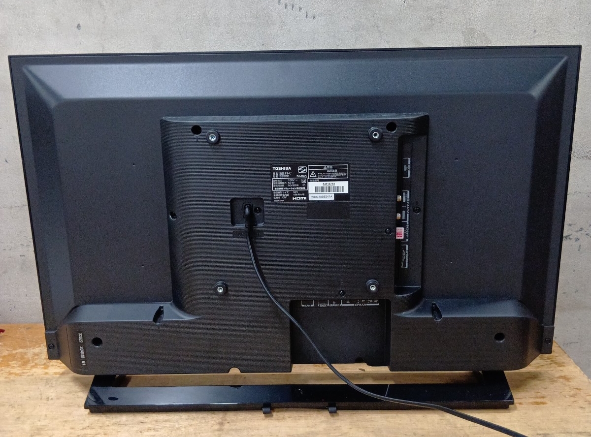 K 動作確認済み　TOSHIBA/東芝 32S22 REGZA/レグザ 32インチ　液晶テレビ 取説・リモコン付_画像6