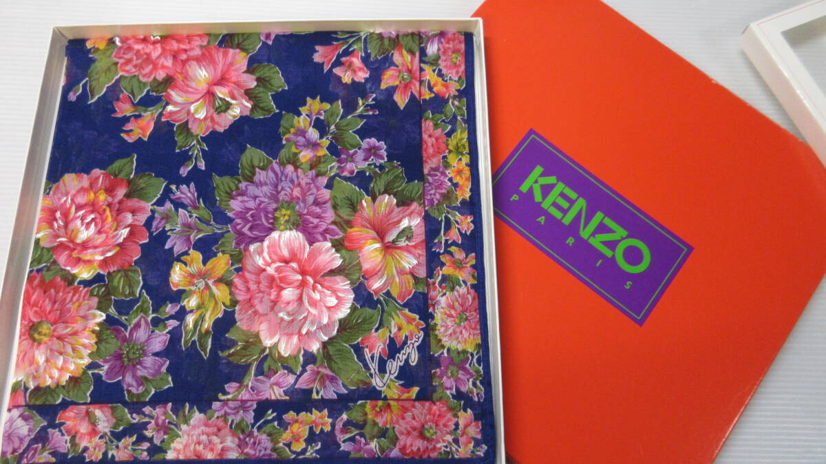ハンカチ KENZO ケンゾー・ Giovanni Valentino ジョヴァンニ ヴァレンティノ・L'UOMO MUSK ル ウォモ ムスク 三点まとめて_画像2