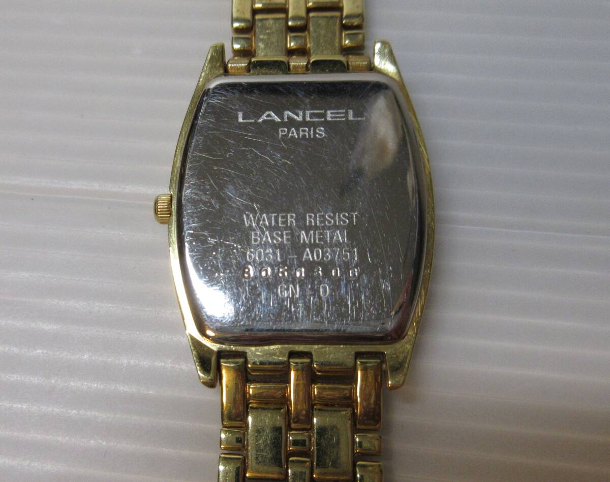LANCEL ランセル 腕時計 6031-A03751 ジャンク_画像6