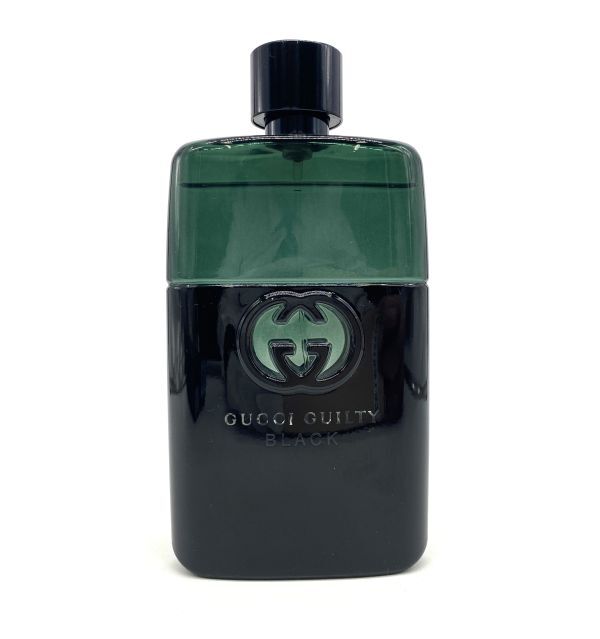 [11502Z] б/у текущее состояние * товары долгосрочного хранения Gucci Guilty black pool Homme o-doto трещина 90ml осталось количество примерно 9 сломан аромат Yamato 60 размер 