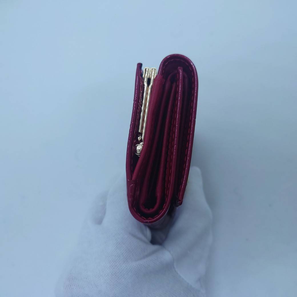 未使用 ヴィヴィアン ウエストウッド　ミニ　短財布　レッド　アウトレット品_画像4