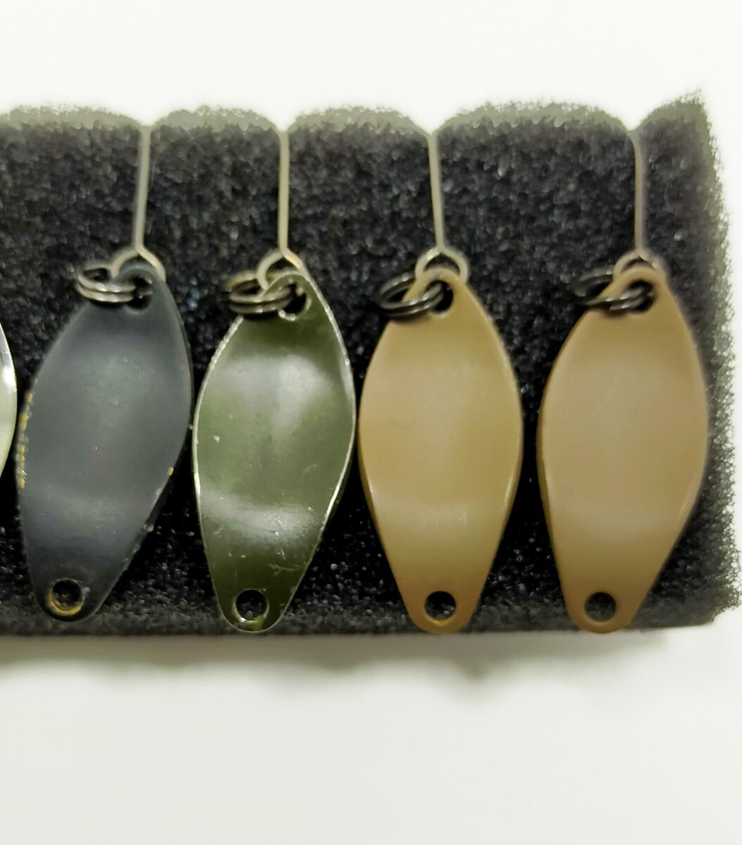 超美品★ ハントグランデ 1.3g 8枚セット ★ Hunt GRANDE 1.3g/New Drawer/ニュードロワー/ハント/トラウト/管釣り/スプーン_画像7