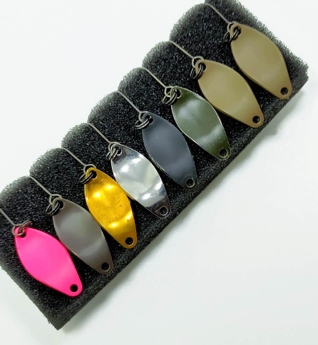 超美品★ ハントグランデ 1.3g 8枚セット ★ Hunt GRANDE 1.3g/New Drawer/ニュードロワー/ハント/トラウト/管釣り/スプーン_画像5