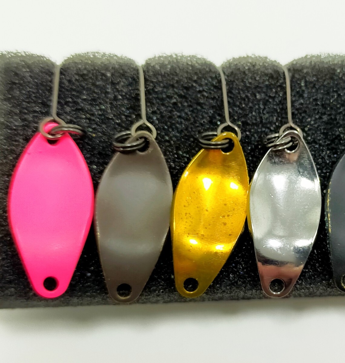 超美品★ ハントグランデ 1.3g 8枚セット ★ Hunt GRANDE 1.3g/New Drawer/ニュードロワー/ハント/トラウト/管釣り/スプーン_画像6