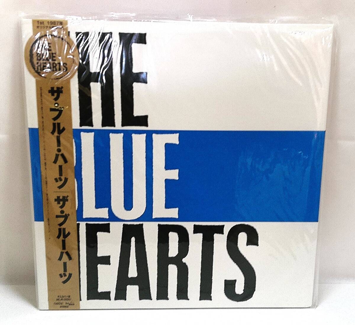 M[宅80]4521 THE BLUE HEARTS ザ・ブルーハーツ LP ザ・ブルーハーツ レコード 復刻盤 視聴未確認 ジャンク品_画像1