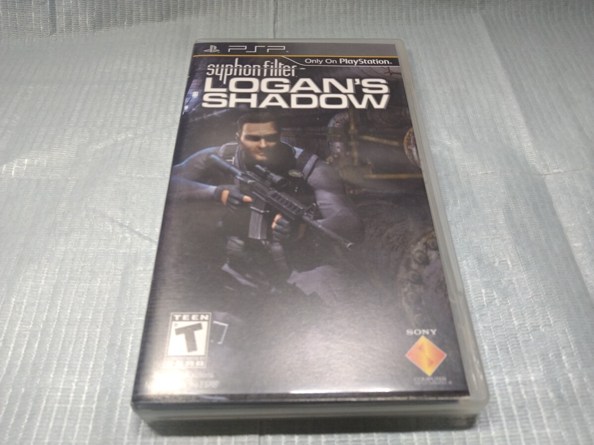 PSP　サイフォン　フィルター　ローガンズ　シャドウ　Syphon Filter　LOGAN’S SHADOW　輸入　北米　レア　希少_画像1