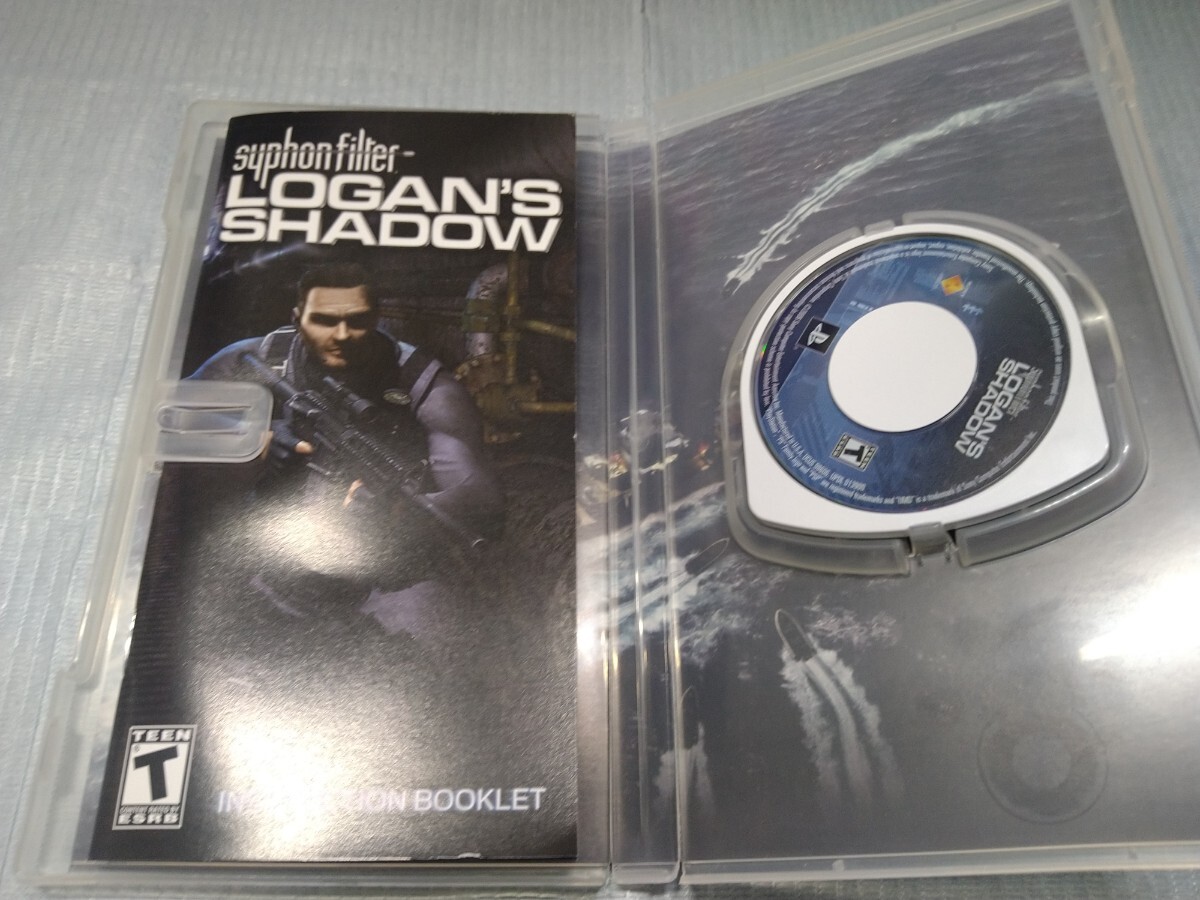 PSP　サイフォン　フィルター　ローガンズ　シャドウ　Syphon Filter　LOGAN’S SHADOW　輸入　北米　レア　希少_画像4
