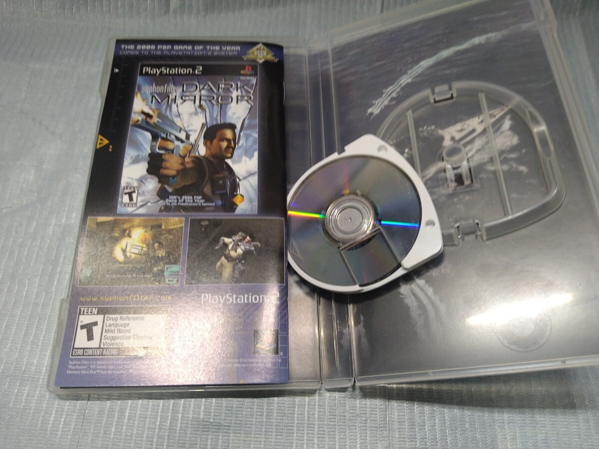 PSP　サイフォン　フィルター　ローガンズ　シャドウ　Syphon Filter　LOGAN’S SHADOW　輸入　北米　レア　希少_画像5