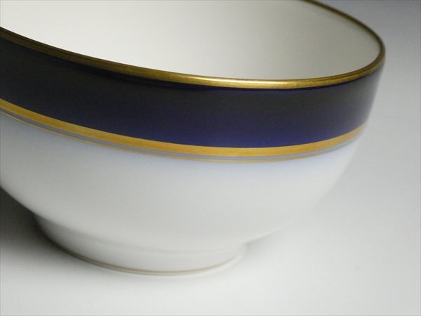  Old Ookura Touen битва передний предмет кобальт золотая краска ② cup & блюдце 6 покупатель n70