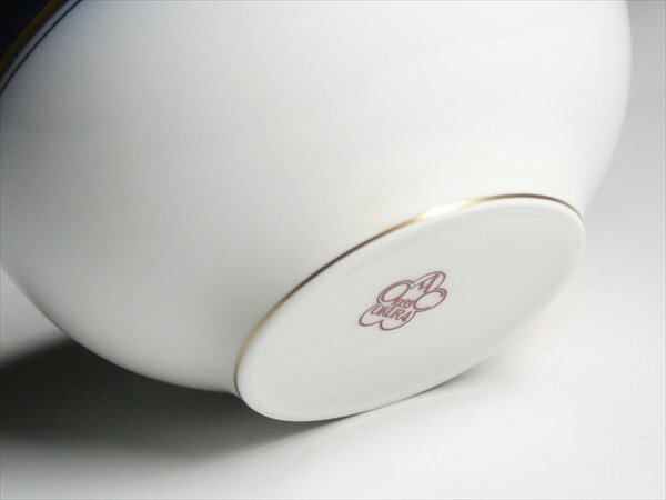  Old Ookura Touen битва передний предмет кобальт золотая краска ② cup & блюдце 6 покупатель n70