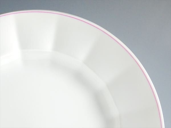 ロイヤルコペンハーゲン ピンクライン プレート 22cm 3枚 k387_画像2