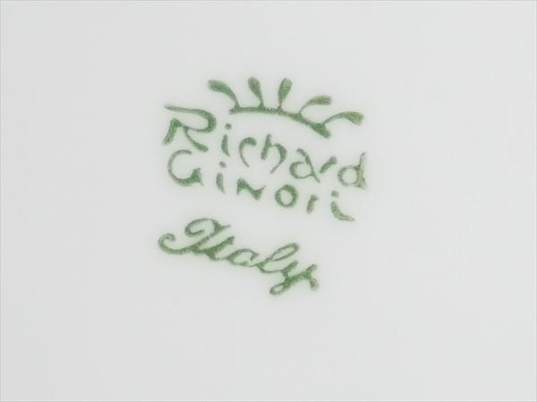 リチャードジノリ ミュージオクラシコ スクエア ディッシュ プレート 15cm 5枚 k457_画像4