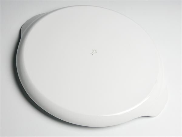 リチャードジノリ ミュージオクラシコ 手付 プラター プレート 大皿 35cm k459_画像3