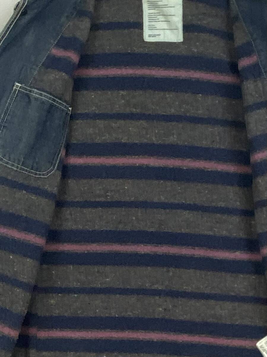 W TAPS ダブルタップス デニムカバーオール、ANCHORS COAT FIELD CTN DENIM (S)_画像3