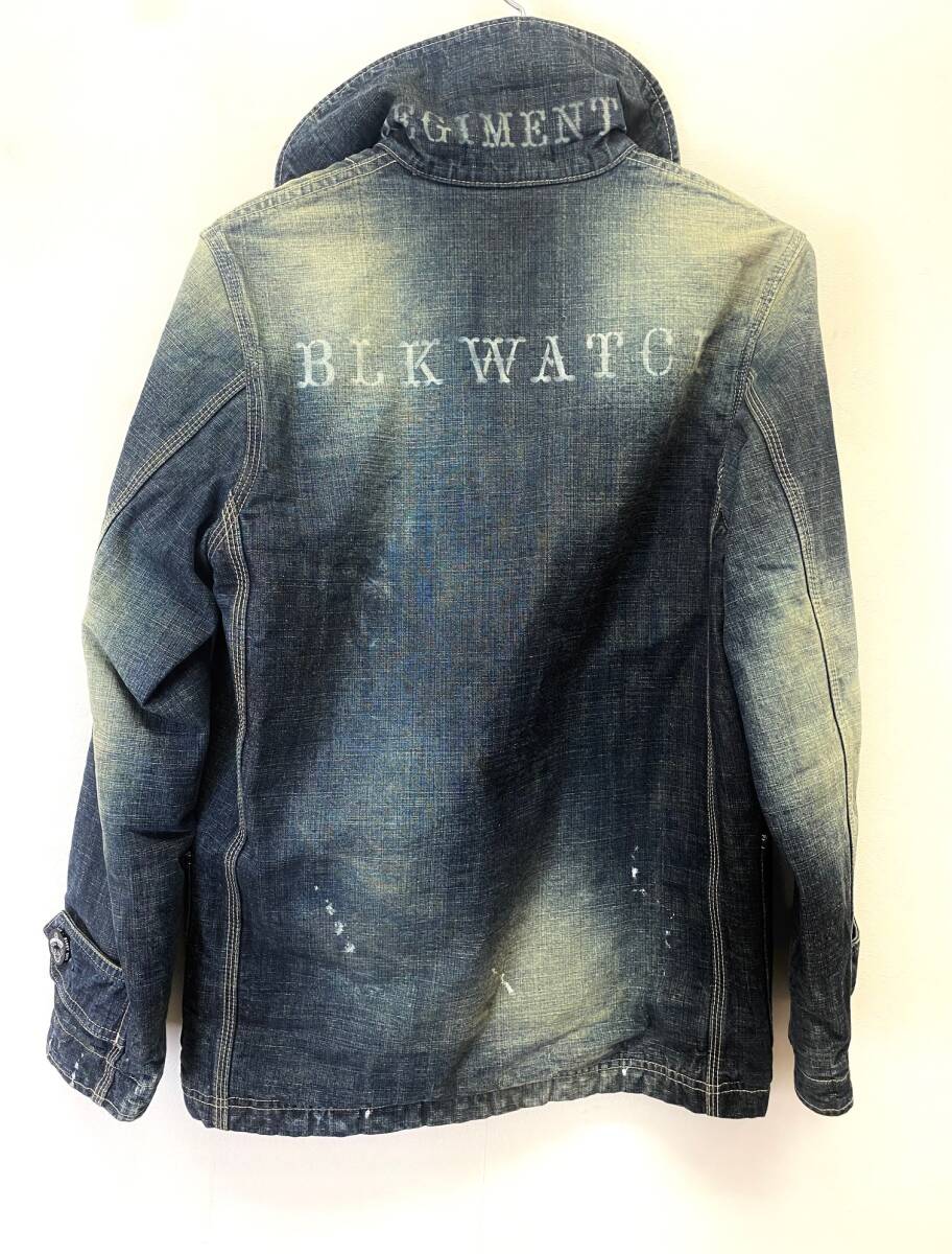 W TAPS ダブルタップス デニムカバーオール、ANCHORS COAT FIELD CTN DENIM (S)_画像8